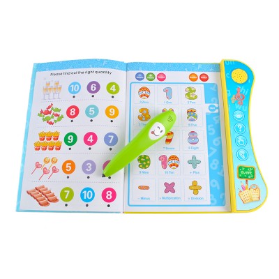 Educational cheap kids digital English talking pen book from shantou